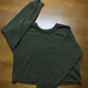 Olive Green Crewneck